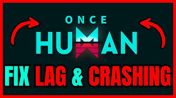 How To FIX Once Human Performance Issues (QUICK GUIDE)