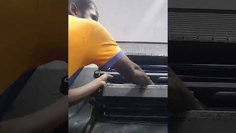 How to remove your dampers from the offset printing machine