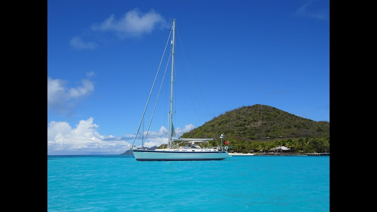 ep9 – Sailing Petit St.Vincent Island – Sailing SVG – Hallberg-Rassy 54 Cloudy Bay – Mar 2018