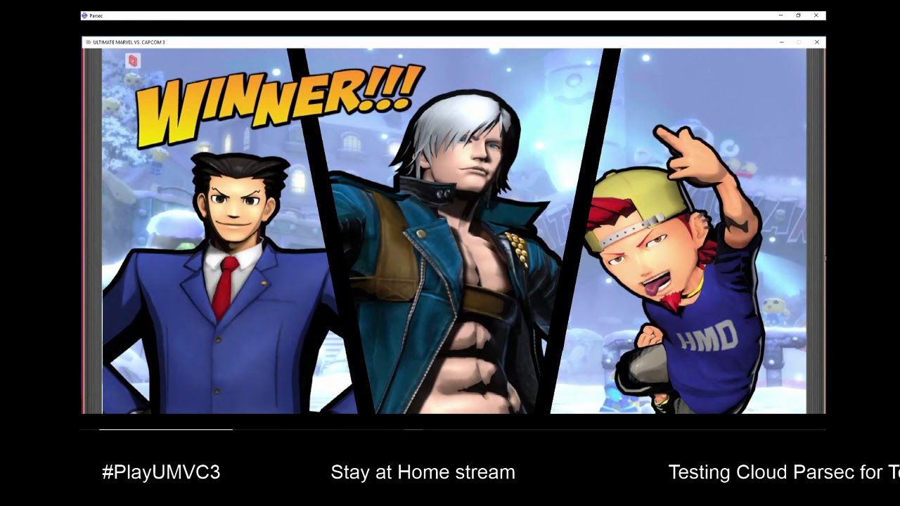 UMVC3 Parsec Tournament Spidey3211 vs Sparda 05/04/20