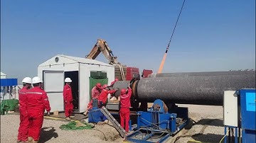Xionggu pipeline auto welding machine assists Jiaozhou Bay offshore natural gas pipeline project