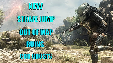 NEW! Strafe JUMP Out of MAP RUINS - COD Ghosts Online Glitch