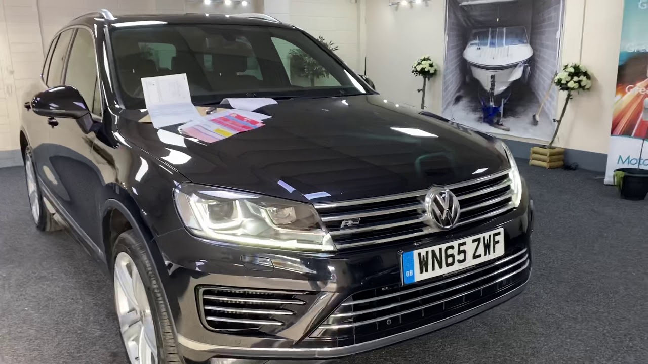 VW Touareg RLine for sale, AIR SUSPENSION www.performancecarswales.co