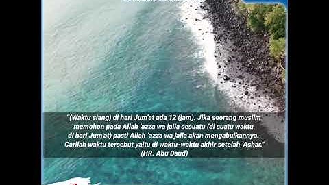 Ustadz Khalid Basalamah : Dua Waktu Mustajab Doa Dikabulkan Di Hari Jumat #shorts
