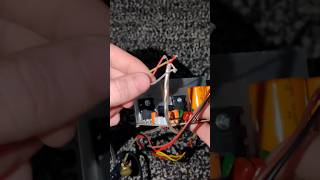 audio input connection in bass boosted amplifier board shorts  audio imput connection amplifier