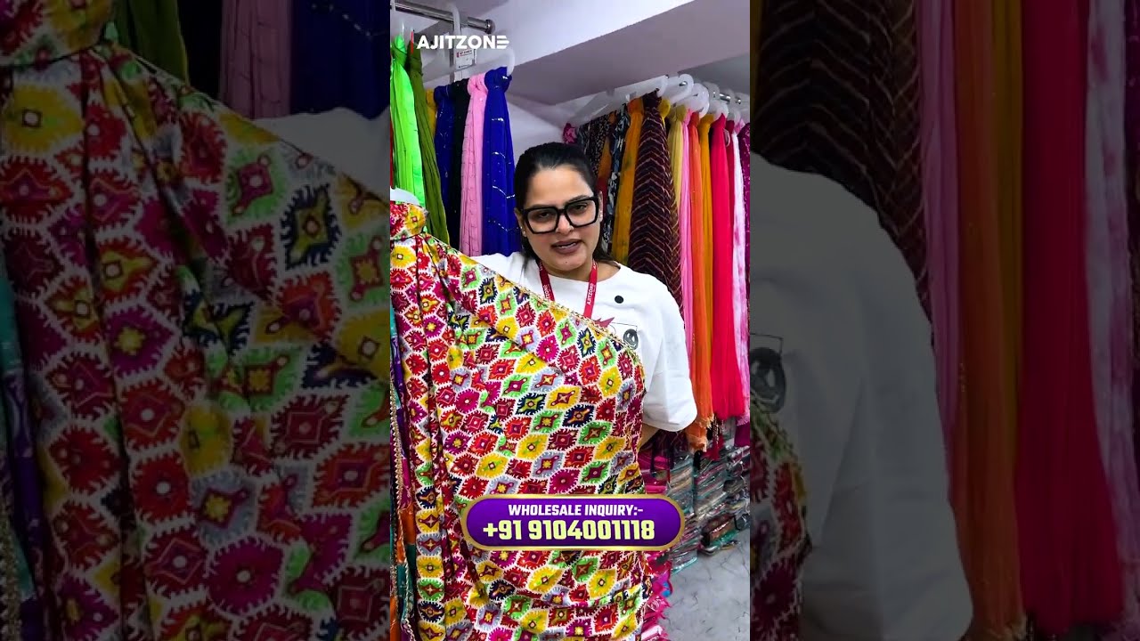 Navratri Look का नया Style | Designer Dupatta Collection video thumbnail