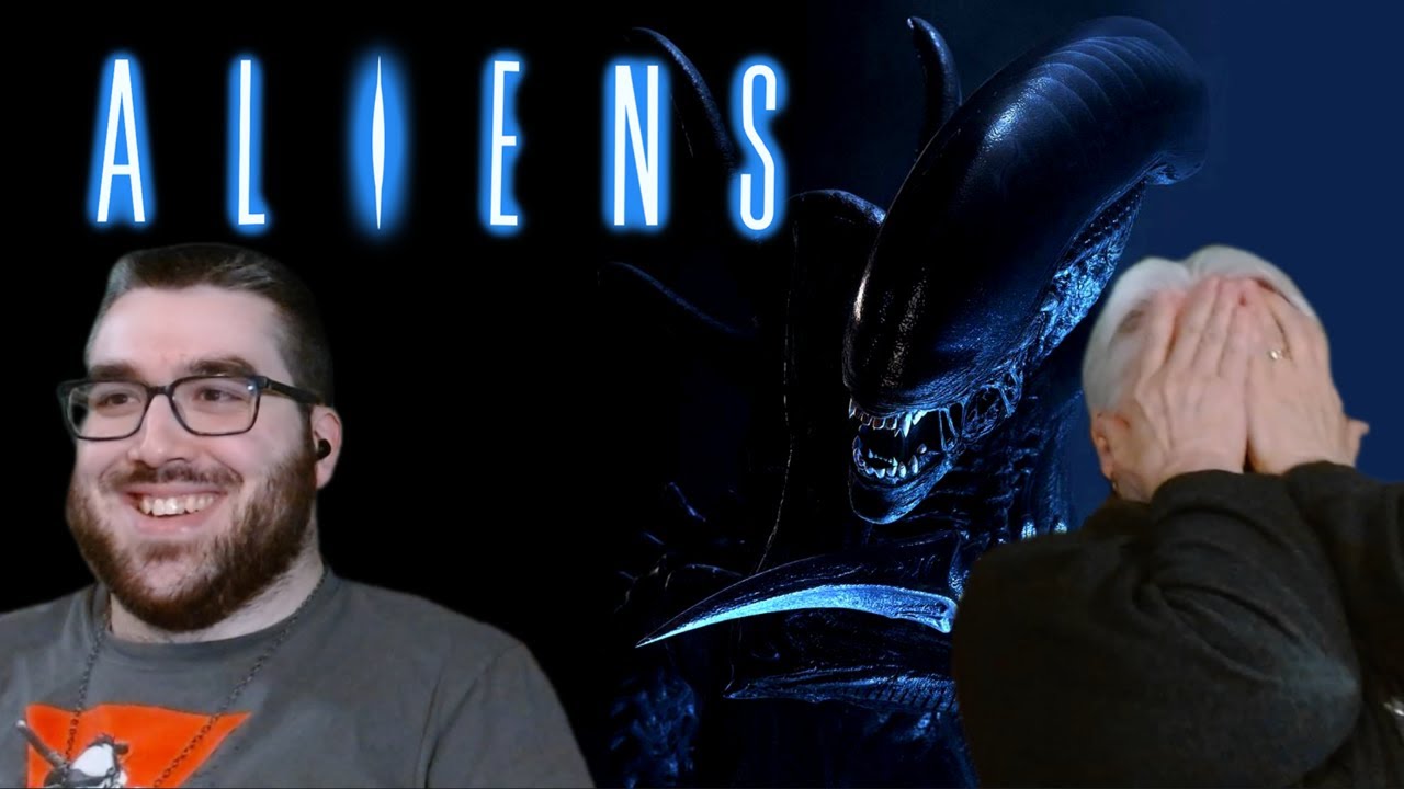 My Mom Watches ALIENS (1986) | Movie Reaction | First Time Watching ...