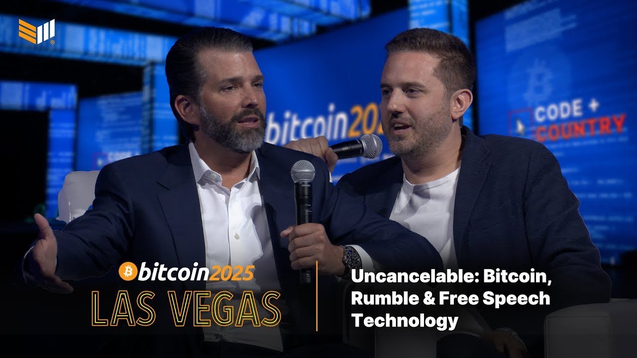 Дональд Трамп-младший обсуждает биткойн, Rumble и борьбу за свободу слова | Биткойн 2025