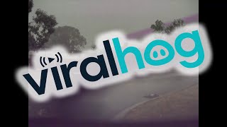 Driving in a Sudden Storm Cell || ViralHog