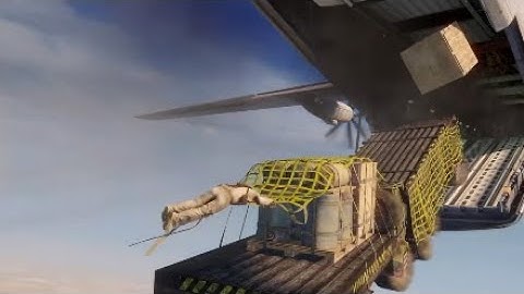 Uncharted 3: Drakes Deception Desert Plane Crash scene