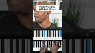 Create Simple Gospel Shouting Bass Lines Using 2 Notes Of Your Scale! #shorts