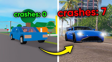 Roblox But When I Crash, The Game Gets More Realistic!