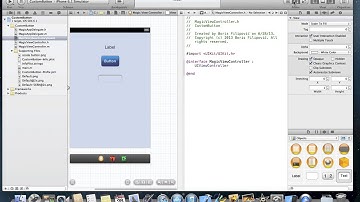 Use custom button for iPhone and iPad using xcode - tutorial