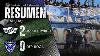 EL LOBO FUE SUPERIOR EN LA IDA | NEWBERY 2 - 0 DEP. ROCA | RESUMEN FINAL (IDA) - CFFA PROVINCIAL