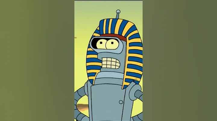 Bender becomes a pharaoh