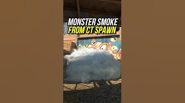 CS2 Overpass FAST Monster Smoke from CT Spawn