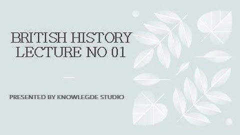 British History Lecture # 01| CSS &Kp PMS|Glorious Revolution 1688 | peaceful transition