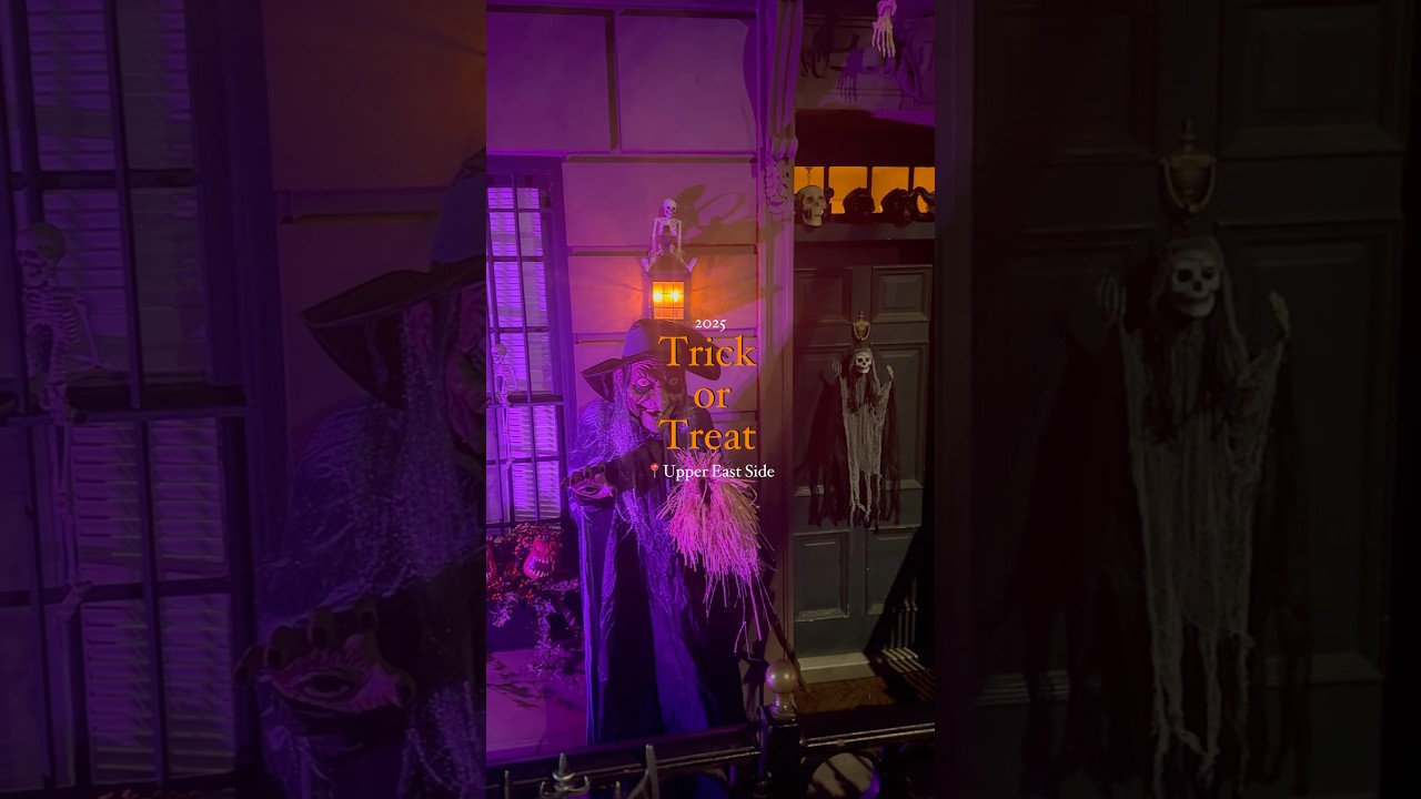 POV: Halloween on the Upper East Side looks like this😍🎃  