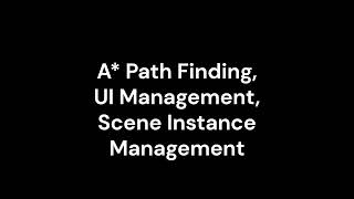 Unity Portfolio, Procedural generation, UI design/management, Inventory Scene Transition