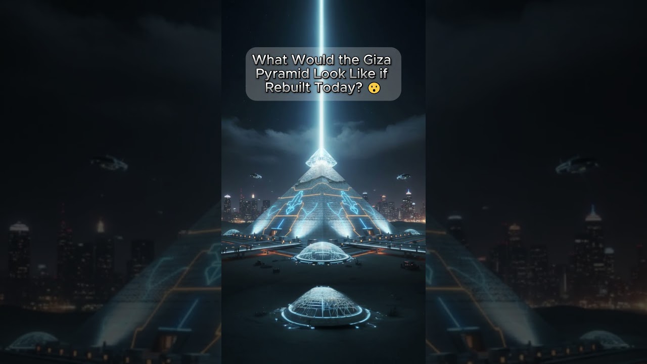 Real Pyramid vs. AI Design 🤯