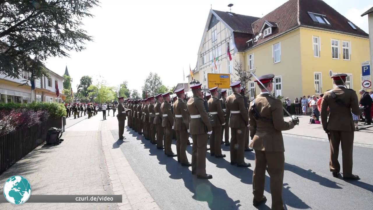 Abschiedsparade der britischen Streitkräfte