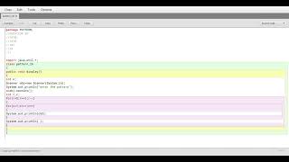 Blue Java : pattern program part 26 Blue Java Pattern Program Part 28
