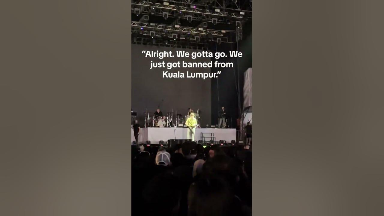 The 1975 BANNED from Malaysia after Kissing on Stage during Show 🤯: Barstool Backstage