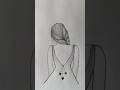How to draw a girl #shorts