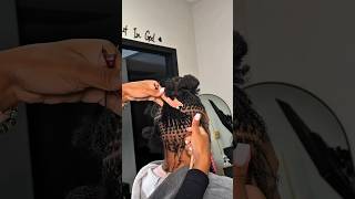 She Slept The Whole Time! 😭 #braids #hairstyle #hair #viral #asmr #shortvideo #shorts #short #fyp
