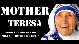 20 "Mother Teresa" quotes that will inspire you to be a better person #saint #MotherTeresa #church