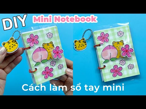 Video Cách làm sổ tay Mini bìa trong suốt | Sổ tay chủ đề... - youtube