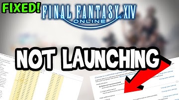 How to Fix Final Fantasy 14 not Launching (100%Fix)