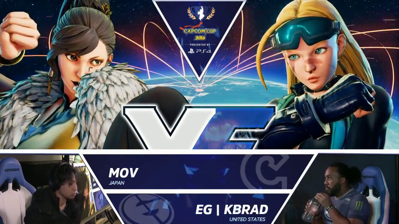 SFV: MOV vs EG K-Brad - Capcom Cup 2016 Day 1 Top 32 - CPT2016