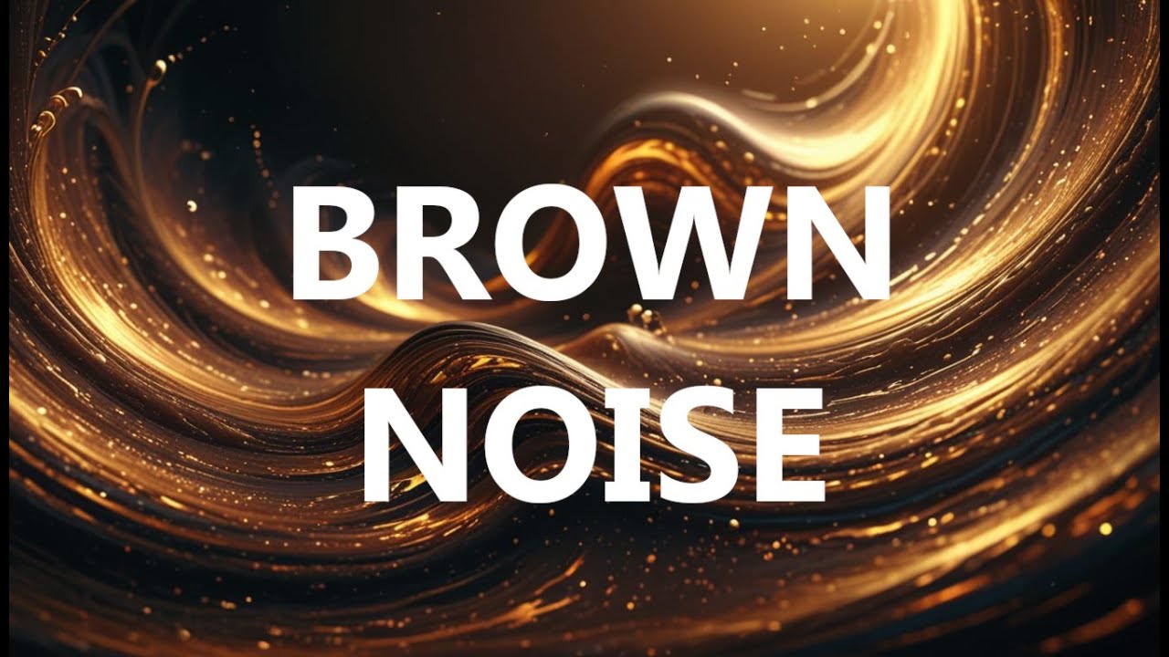 Brown Noise Waves for Stress Relief - Black Screen - Relief Stress ...