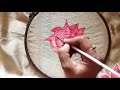Fabric painting on clothes | louts painting for beginners
