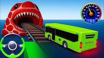 Crazy Bus Mega Ramp Impossible Racing | Bus Stunts Impossible Tracks Part 2 | Android Gameplay [HD]