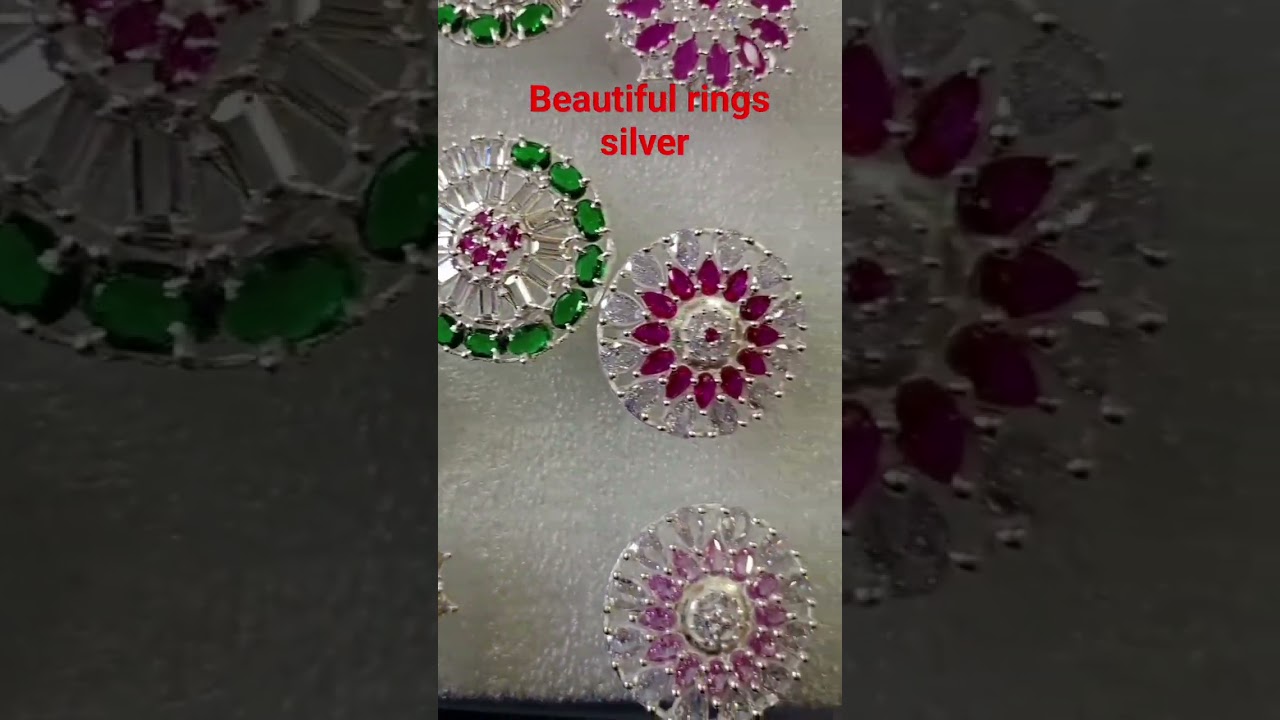 silver jewellery anguthi Silver ring silver antique designs bridal rings wedding anniversary gift