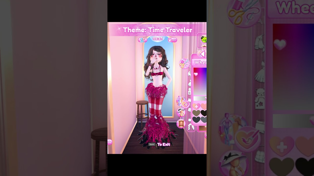 THEME - (Time traveller)⌛#  #roblox  #robloxdressup  #dti  #dresstoimpressroblox #robloxedit