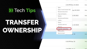 How to Transfer Document Ownership in Onshape - Tech Tip