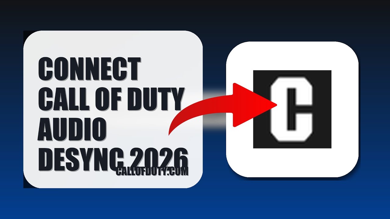 How To Connect Call Of Duty Audio Desync 2026 (EASY GUIDE)