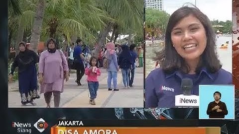 Menjadi Destinasi Liburan, Pantai Ancol Dipadati Para Pengunjung - iNews Siang 01/12