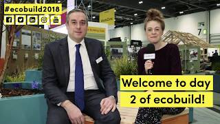 ecobuild's MD Martin Hurn reflects on day one!