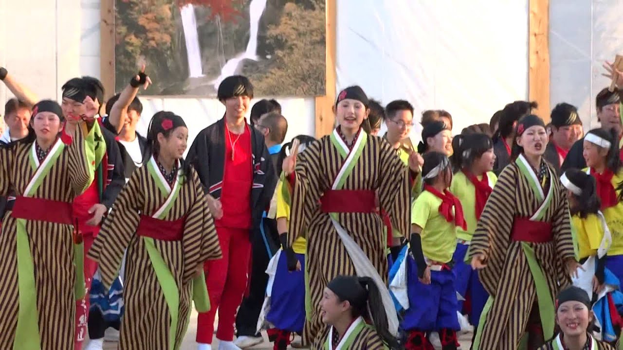 茨城よさこい連絡会 総踊り『黄門』／メイン会場／第12回 常陸国YOSAKOI祭り（2015）