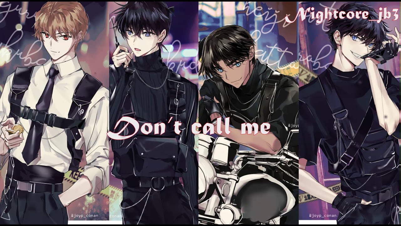 Nightcore - Don't Call Me [ SHINee 샤이니] Depper version, Switching vocal, Lyrics
