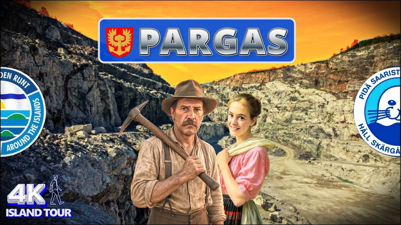Места для посещения в Финляндии: ПАРГАС или ПАРАЙНЕН - Жизнь и история побережья. #4k