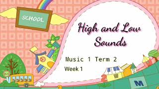 High and Low Sounds