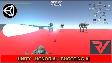 UNITY  HonorAI - Shooting AI setup . Easy and cool