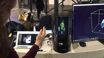 HoloTube Prototype I with LeapMotion