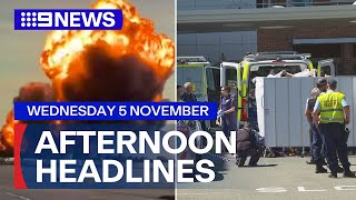 Seven killed in cargo plane disaster; Hospital staff fighting for life | 9 News Australia