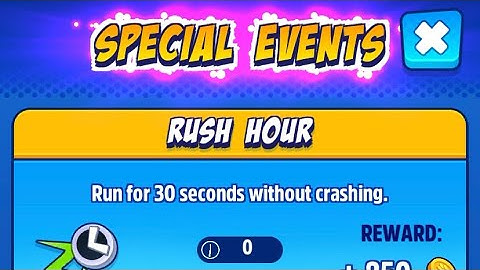 Talking Tom Hero Dash SPECAL EVENTS: Run For 30 Seconds WithOut Crashing. - Part 1